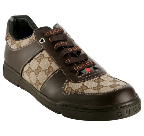 brown gucci slip on sneakers|brown Gucci sneakers men.